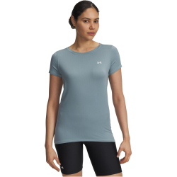 UNDER ARMOUR HeatGear Armour kurzarm Trainingsshirt Damen 323 - serpentine/white XS
