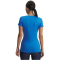 UNDER ARMOUR HeatGear Armour kurzarm Trainingsshirt Damen 402 - blue atlantis/white XXL