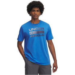 UNDER ARMOUR Team Issue Wordmark Trainingsshirt Herren 402 - blue atlantis/washed navy L