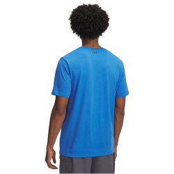 UNDER ARMOUR Team Issue Wordmark Trainingsshirt Herren 402 - blue atlantis/washed navy L