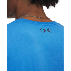 UNDER ARMOUR Team Issue Wordmark Trainingsshirt Herren 402 - blue atlantis/washed navy S