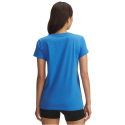 UNDER ARMOUR Sportstyle Graphic T-Shirt Damen 402 - blue atlantis/white XS
