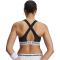 UNDER ARMOUR Armour Mid Crossback Sport-BH Damen 007 - black/white/black M