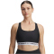 UNDER ARMOUR Armour Mid Crossback Sport-BH Damen 007 - black/white/black S