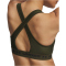 UNDER ARMOUR Armour Mid Crossback Sport-BH Damen 308 - expedition green/black XS