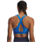 UNDER ARMOUR Armour Mid Crossback Sport-BH Damen 402 - blue atlantis/washed navy XS