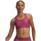 UNDER ARMOUR Armour Mid Crossback Sport-BH Damen 659 - fuchsia dusk/dark maroon XS