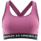 UNDER ARMOUR Armour Mid Crossback Sport-BH Damen 661 - fuchsia dusk/black/white L