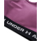 UNDER ARMOUR Armour Mid Crossback Sport-BH Damen 661 - fuchsia dusk/black/white L