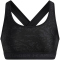UNDER ARMOUR Mid Crossback Print Sport-BH Damen 013 - black/anthracite L