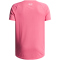 UNDER ARMOUR Tech 2.0 kurzarm Trainingsshirt Jungen 672 - super pink/white L (149-160 cm)
