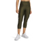 UNDER ARMOUR HeatGear Armour No-Slip Waistband Caprihose Damen 308 - expedition green/white L