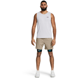UNDER ARMOUR Vanish 6" Trainingsshorts Herren 203 - timberwolf taupe/black L