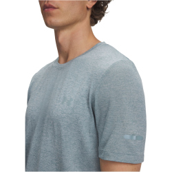 UNDER ARMOUR Seamless Stride kurzarm Laufshirt Herren 323 - serpentine/reflective M