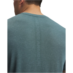 UNDER ARMOUR Rush Seamless Legacy Trainingsshirt Herren 587 - jasper blue/iridescent M