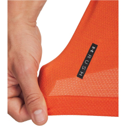 UNDER ARMOUR Rush Seamless Legacy Trainingsshirt Herren 845 - orange base/iridescent L