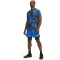 UNDER ARMOUR PEAK Woven Shorts Herren 402 - blue atlantis/black L