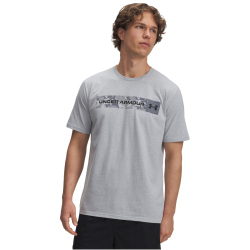 UNDER ARMOUR Camo Stripe T-Shirt Herren 011 - mod gray...