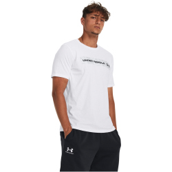 UNDER ARMOUR Camo Stripe T-Shirt Herren 100 - white/mod...