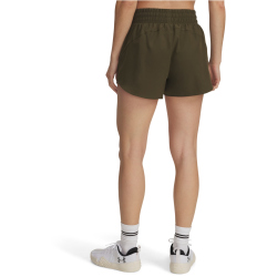 UNDER ARMOUR Flex Woven 3" Shorts Damen 308 - expedition green/expedition green M