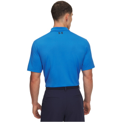 UNDER ARMOUR Matchplay Golf Poloshirt Herren 402 - blue atlantis/midnight navy M