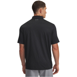 UNDER ARMOUR Performance 3.0 Printed Golf-Poloshirt Herren 010 - black/anthracite/pitch gray M