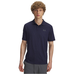 UNDER ARMOUR Performance 3.0 Printed Golf-Poloshirt Herren 423 - midnight navy/washed navy/pitch gray S