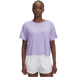 UNDER ARMOUR Motion T-Shirt Damen 538 - transparent/white L