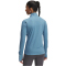 UNDER ARMOUR Qualifier Run 1/2-Zip Laufshirt Damen 418 - blue smoke/reflective L