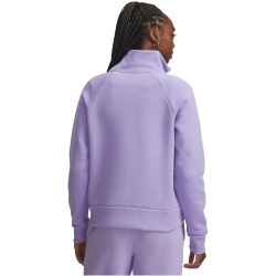 UNDER ARMOUR Rival Fleece 1/2-Zip Sweatshirt Damen 538 - transparent/white XS