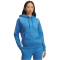 UNDER ARMOUR Rival Fleece Hoodie Damen 402 - blue atlantis light heather/blue atlantis S