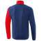 erima 5-C Jacke mit abnehmbaren Ärmeln new navy/red/white S