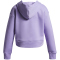 UNDER ARMOUR Rival Fleece Crop Hoodie Mädchen 538 - transparent/white M (137-149 cm)