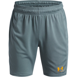 UNDER ARMOUR Challenger Shorts Jungen 587 - jasper blue/squad orange M (137-149 cm)