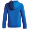 UNDER ARMOUR Rival Fleece Big Logo Hoodie Jungen 402 - blue atlantis/white M (137-149 cm)