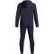 UNDER ARMOUR Rival Fleece Trainingsanzug Jungen 403 - washed navy/blue atlantis S (127-137 cm)