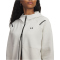 UNDER ARMOUR Unstoppable Fleece Kapuzenjacke Damen 110 - summit white/black L