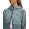 UNDER ARMOUR Unstoppable Fleece Kapuzenjacke Damen 323 - serpentine/jasper blue/black L