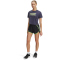 UNDER ARMOUR Fly-By Shorts Damen 014 - black/hyper green/reflective XS
