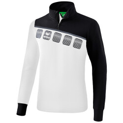 erima 5-C Trainings-Top white/black/dark grey XL