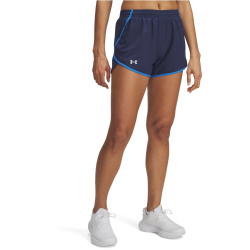 UNDER ARMOUR Fly-By Shorts Damen 403 - washed navy/blue atlantis/reflective M