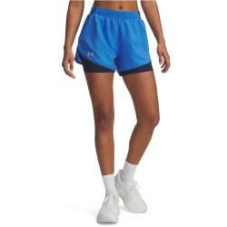 UNDER ARMOUR Fly By 2-in-1-Shorts Damen 402 - blue...