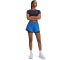 UNDER ARMOUR Fly By 2-in-1-Shorts Damen 402 - blue atlantis/washed navy/reflective XL