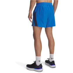 UNDER ARMOUR 5" Launch Laufshorts Herren 402 - blue atlantis/washed navy/reflective M