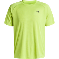 UNDER ARMOUR Tech Strukturiertes Trainingsshirt Herren 389 - hyper green/black XXL