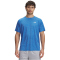 UNDER ARMOUR Tech Strukturiertes Trainingsshirt Herren 402 - blue atlantis/white S