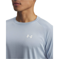 UNDER ARMOUR Tech Strukturiertes Trainingsshirt Herren 454 - blue calm/white L