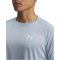 UNDER ARMOUR Tech Strukturiertes Trainingsshirt Herren 454 - blue calm/white S