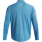 UNDER ARMOUR Tech Textured 1/2-Zip Trainingsshirt Herren 453 - ether blue/white XXL