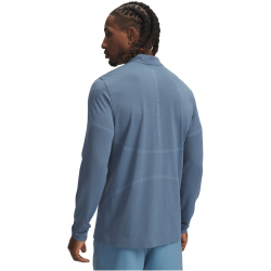 UNDER ARMOUR Vanish Elite Seamless 1/4-Zip Trainingsshirt Herren 418 - blue smoke/iridescent S